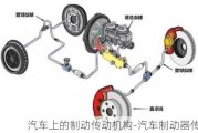 汽车上的制动传动机构-汽车制动器传动器