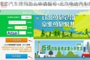 北京电动汽车牌照怎么申请摇号-北京电动汽车摇号新政2020