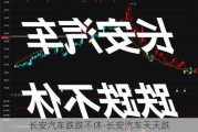 长安汽车跌跌不休-长安汽车天天跌