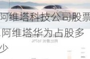 阿维塔科技公司股票,阿维塔华为占股多少