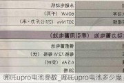 哪吒upro电池参数_哪吒upro电池多少度