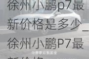 徐州小鹏p7最新价格是多少_徐州小鹏P7最新价格