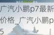 广汽小鹏p7最新价格_广汽小鹏p5