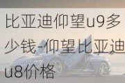 比亚迪仰望u9多少钱-仰望比亚迪u8价格