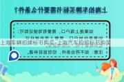 上海车辆拍牌标书购买-上海汽车拍照标书购买