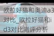 欧拉好猫和奥迪a3对比_欧拉好猫和id3对比测评分析