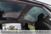 特斯拉model3天幕-特斯拉model3天幕怎么开