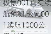 极氪001真实续航预测,极氪001续航1000公里价格