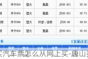 唐山买汽车票怎么从网上买-唐山买汽车