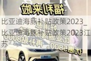 比亚迪海豚补贴政策2023_比亚迪海豚补贴政策2023江苏