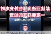 比亚迪海豚家用220v充电时间,比亚迪海豚充电口怎么打开