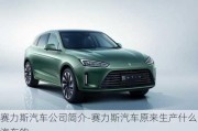 赛力斯汽车公司简介-赛力斯汽车原来生产什么汽车的