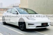 2021特斯拉model3交付时间查询_特斯拉新款model3交付时间