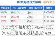 长安汽车控股股东减持-长安汽车控股股东减持最新消息