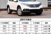 crv2021汽车之家-汽车之家crv报价比4s店