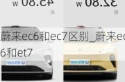 蔚来ec6和ec7区别_蔚来ec6和et7