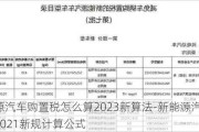 新能源汽车购置税怎么算2023新算法-新能源汽车购置税2021新规计算公式