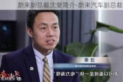 蔚来副总裁沈斐简介-蔚来汽车副总裁沈斐