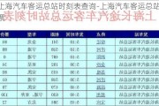 上海汽车客运总站时刻表查询-上海汽车客运总站车票