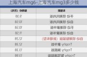 上海汽车mg6-上海汽车mg3多少钱