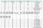 比亚迪海豚 suv_比亚迪海豚2021款参数表