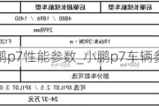 小鹏p7性能参数_小鹏p7车辆参数