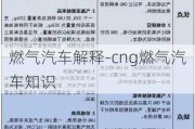 燃气汽车解释-cng燃气汽车知识