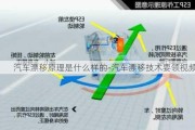 汽车漂移原理是什么样的-汽车漂移技术要领***