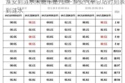 淮安到涟水末班车是几点-淮安汽车总站时刻表到涟水