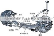 汽车前桥拆装_汽车前桥拆装视频教程