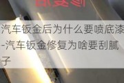 汽车钣金后为什么要喷底漆-汽车钣金修复为啥要刮腻子