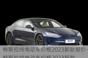 特斯拉纯电动车价格2023新款报价-特斯拉纯电动车价格2023新款