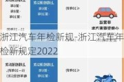 浙江汽车年检新规-浙江汽车年检新规定2022