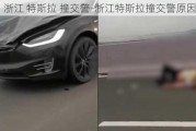 浙江 特斯拉 撞交警-浙江特斯拉撞交警原因分析