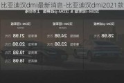 比亚迪汉dmi最新消息-比亚迪汉dmi2021款售价