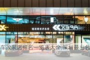 深圳汽车改装店排名一览表大全,深圳最出名的汽车改装店