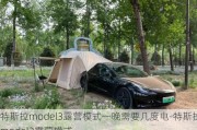 特斯拉model3露营模式一晚需要几度电-特斯拉model3露营模式