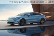 比亚迪汉 665,比亚迪汉EV冠军版605尊贵型