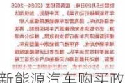 新能源汽车购买政策落实存在问题-新能源汽车购买政策