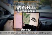 特斯拉怎么播放蓝牙功能-特斯拉如何播放蓝牙音乐