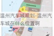 温州汽车城规划-温州汽车城在什么位置啊