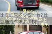 比亚迪宋多少钱一台?,比亚迪汽车宋多少钱