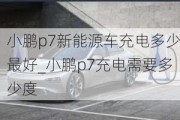 小鹏p7新能源车充电多少最好_小鹏p7充电需要多少度