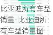 比亚迪所有车型销量-比亚迪所有车型销量图