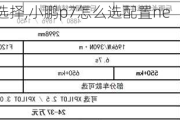 小鹏p7配置选择,小鹏p7怎么选配置ne