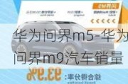 华为问界m5-华为问界m9汽车销量