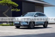 比亚迪suv新能源车-比亚迪SUV新能源车型及价格