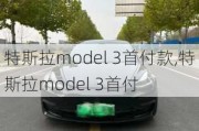 特斯拉model 3首付款,特斯拉model 3首付