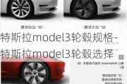 特斯拉model3轮毂规格-特斯拉model3轮毂选择