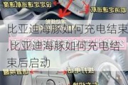 比亚迪海豚如何充电结束,比亚迪海豚如何充电结束后启动